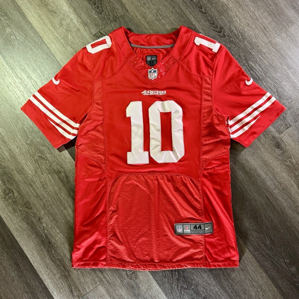 Nike San Francisco 49ers Jimmy Garoppolo NFL Stitched Vapor Limited Jersey Sz 44